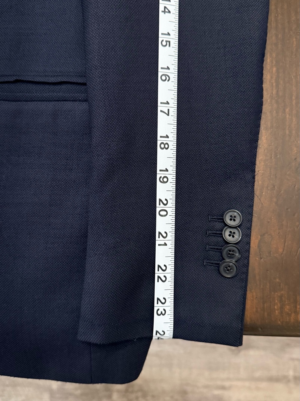 SUITSUPPLY Navy Single Breasted 36S S130 fabric - Picture 11 of 14